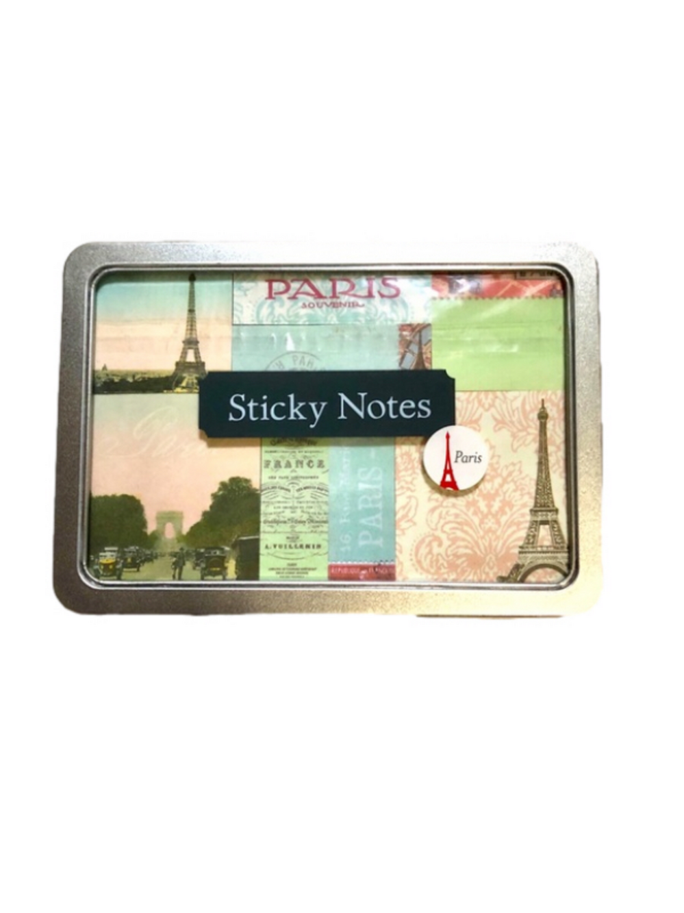Factory Sealed Paris Sticky Notes by Cavallini & Company
